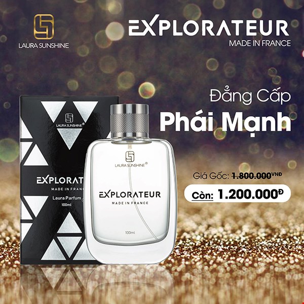 Nước hoa Nam Laura Sunshine Explorateur 100ml