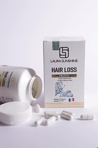 Viên uống mọc đen tóc Laura Sunshine Hair Loss hộp 60 viên